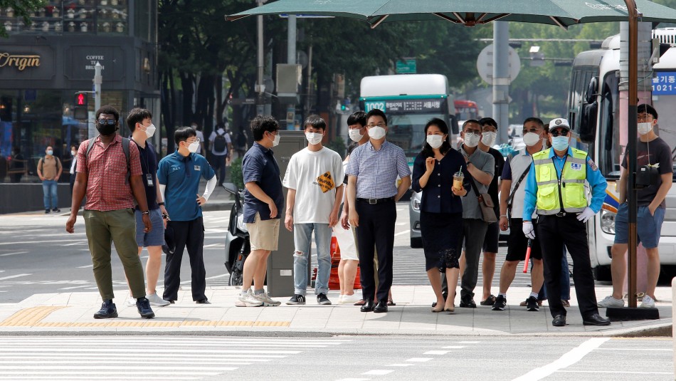 Rebrote de coronavirus: Corea del Sur registra el mayor número de casos diarios desde marzo Rebrote de coronavirus: Corea del Sur registra el mayor número de casos diarios desde marzo
