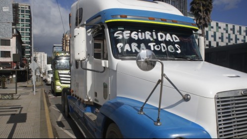 Camioneros advierten paro nacional de no aprobarse leyes en materia de seguridad