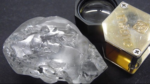 El hallazgo del año: Encuentran diamante de 442 quilates valorado en 18 millones de dólares