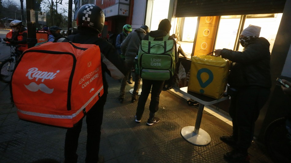 Repartidores anuncian movilización para denunciar asaltos y condiciones laborales Repartidores anuncian movilización para denunciar ola de asaltos y condiciones laborales