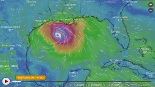 NASA: Así se ve desde el espacio la formación del Huracán Laura que hoy amenaza a EEUU