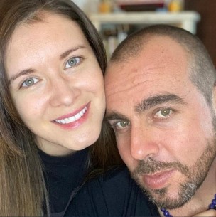 El romántico saludo cumpleañero de Francisco Kaminski a Carla Jara: 