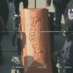 Amplio operativo en funeral del narco 