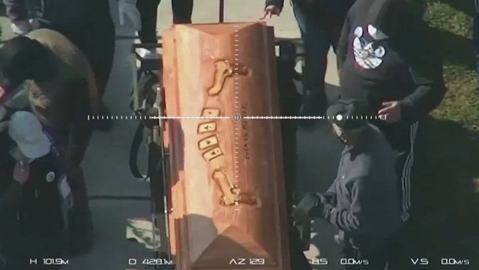 Amplio operativo en funeral del narco Amplio operativo en funeral del narco