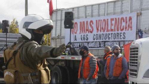 Senador Harboe emplaza al Gobierno a invocar Ley de Seguridad del Estado contra paro camionero