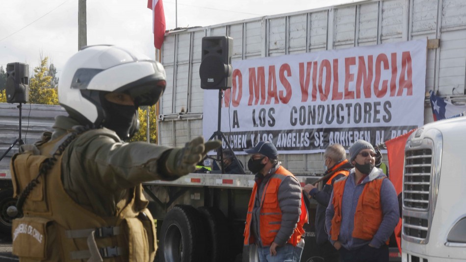 paro camioneros ley seguridad estado Senador Harboe emplaza al Gobierno a invocar Ley de Seguridad del Estado contra paro camionero