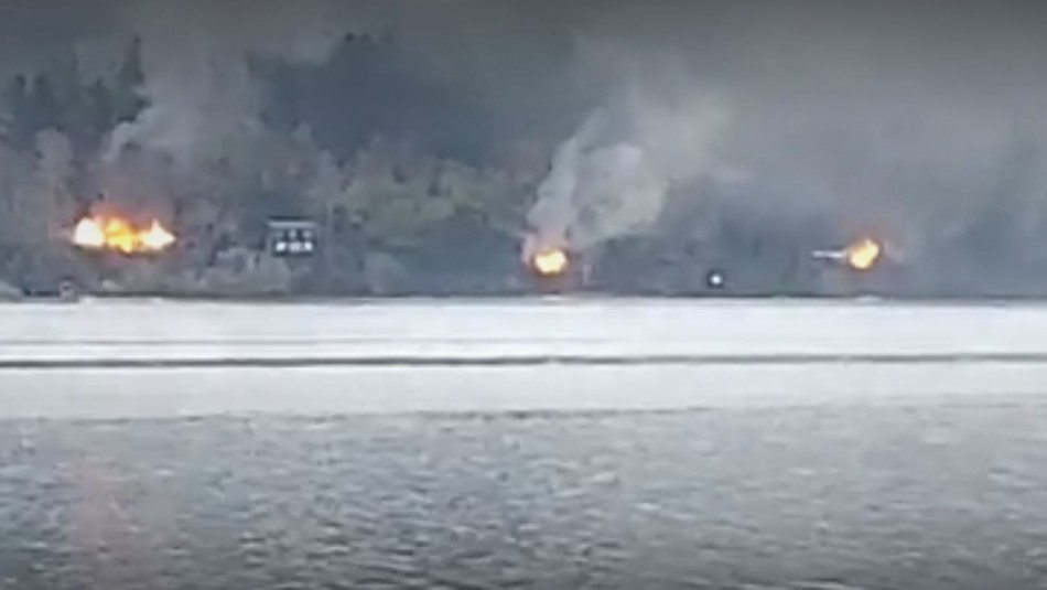 Cabañas quemadas Contulmo Queman cuatro cabañas en Contulmo tras ataque incendiario