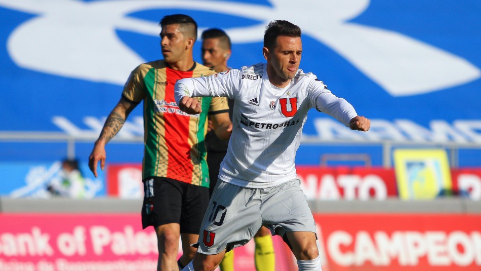 La U visita a Palestino. Universidad de Chile iguala ante Palestino en el estadio San Carlos de Apoquindo
