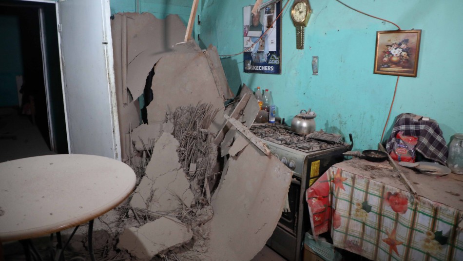 Imágenes revelan el daño que provocaron los temblores en Copiapó Imágenes revelan el daño que provocaron los temblores en Copiapó