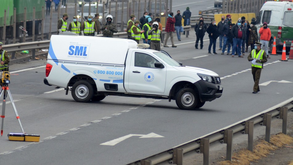 Atropello Curicó Muerte de camionero en Ruta 5: Informe descartaría responsabilidad de conductor de máquina