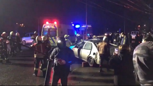 Mujer fallece tras chocar contra poste de alambrado público en Puerto Montt