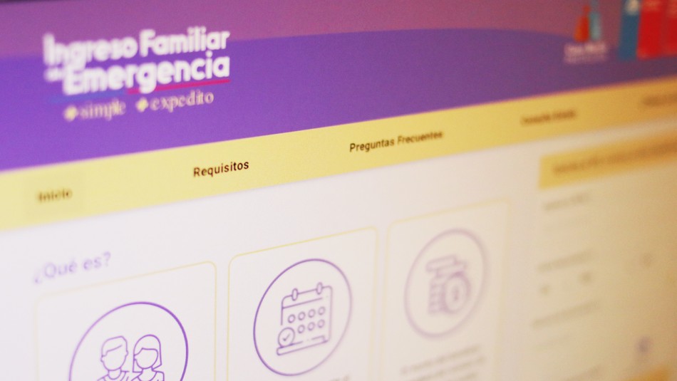 ¿Aún no solicitas el Ingreso Familiar de Emergencia? Revisa como acceder al cuarto pago Ingreso Familiar de Emergencia