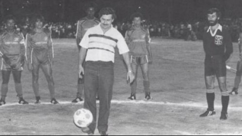 Revelan video de Pablo Escobar donde exhibe su talento jugando al fútbol