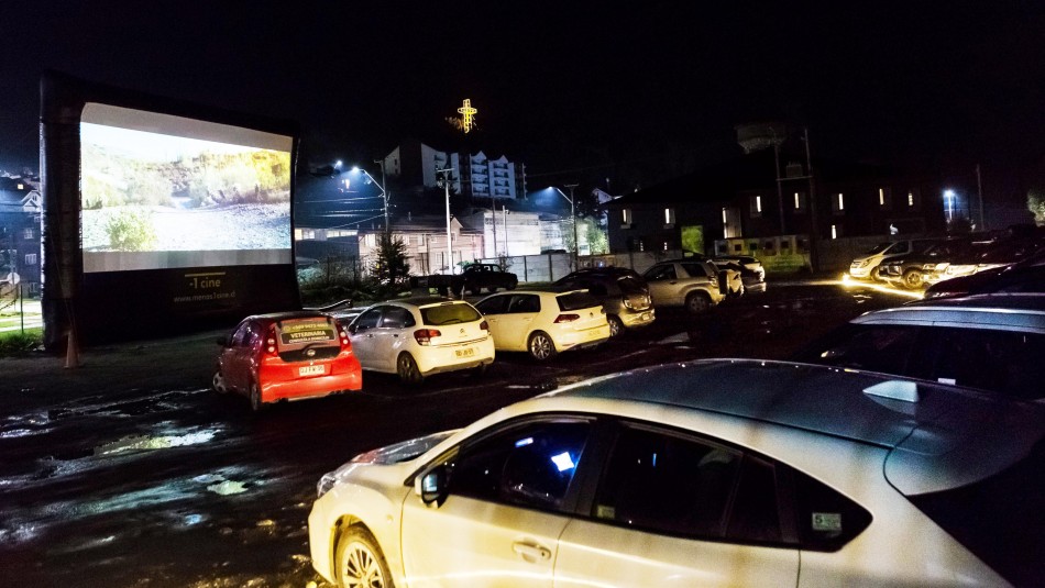 Autocine en Puerto Varas Puerto Varas inauguró el primer Autocinema del sur del país