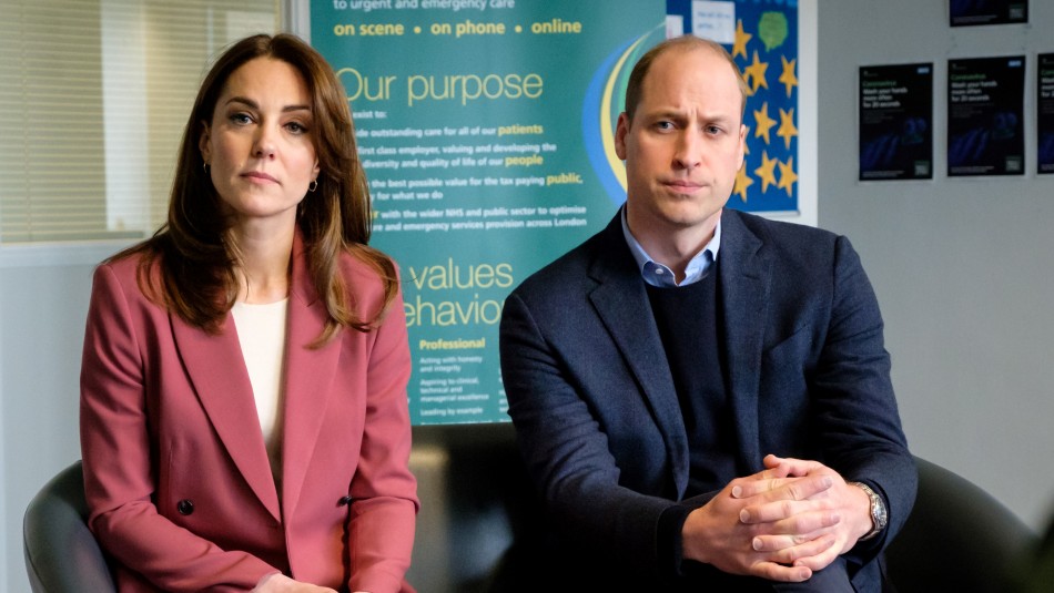 Kate Middleton y el príncipe William Descubren un cadáver frente a la residencia del príncipe William y Kate Middleton en Londres