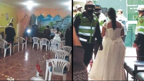 Coronavirus en Perú: Detienen a novios e invitados por matrimonio en plena cuarentena