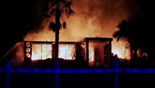 Dos inmuebles y un galpón quemados dejan nuevos ataques en la provincia de Arauco