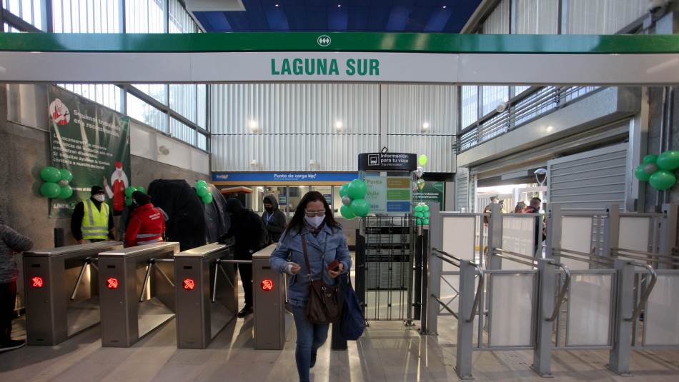 laguna sur Metro Metro reabre Laguna Sur y Línea 5 queda con todas sus estaciones habilitadas