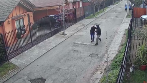 Buscan a autor de violenta agresión contra una mujer en pleno pasaje de La Florida