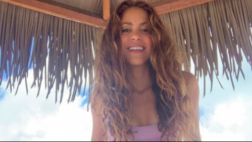 Shakira es furor en las redes sociales mostrando bikini diseñado por ella