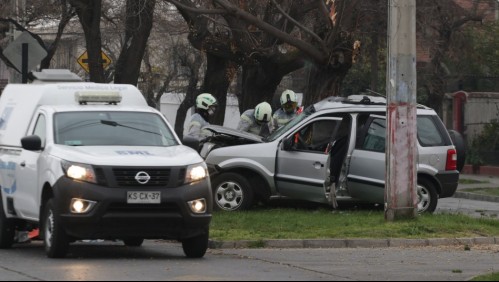 Sujeto muere tras chocar un auto que acababa de robar en un portonazo