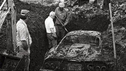 La increíble historia del exclusivo Ferrari encontrado bajo tierra en un jardín familiar