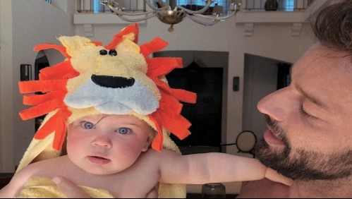 El esposo de Ricky Martin emociona las redes con una nueva foto de su hija Lucía