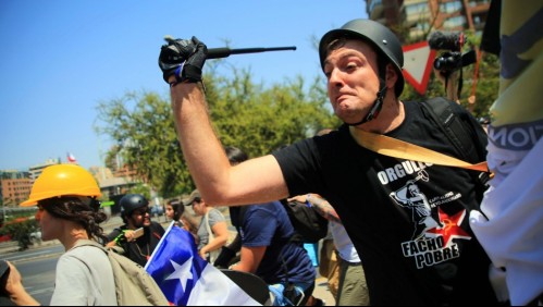 Prohíben a Sebastián Izquierdo participar en marchas por el 'Rechazo'