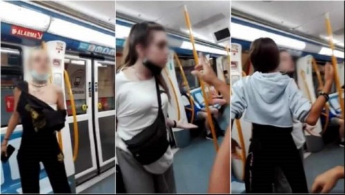 Agresión racista: Mujeres insultan y escupen a pareja de sudamericanos en Metro de Madrid