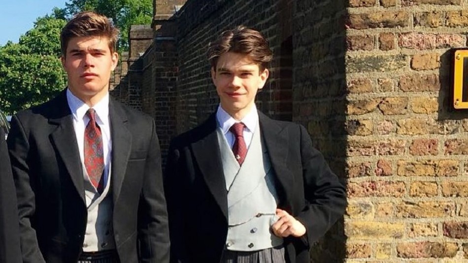 Arthur y Samuel Chatto Samuel y Arthur: Los sobrinos-nietos de la reina Isabel II que destacan en redes sociales