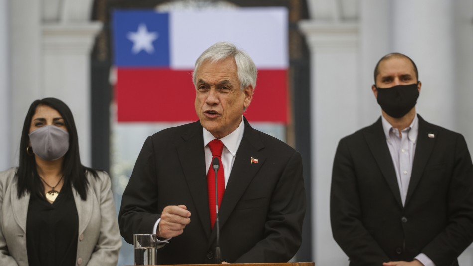 Piñera golpe militar plebiscito Piñera conmemora 47 años del golpe llamando a una participación