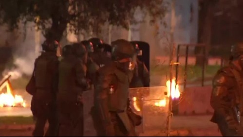 11 de septiembre: Incidentes dejan  17 detenidos y 10 carabineros heridos