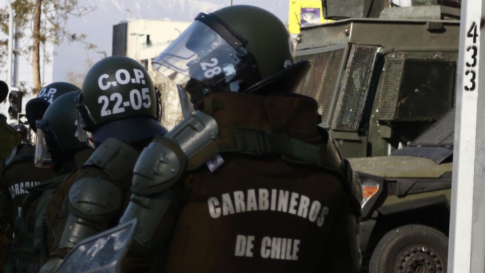 Carabineros informa de tránsito normal en la Alameda Carabineros informa de tránsito normal en la Alameda