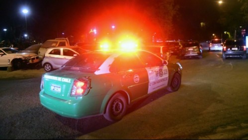 10 detenidos por lanzar fuegos artificiales en 'narcovelorio' en Pedro Aguirre Cerda