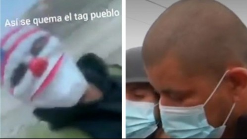 Video subido a redes sociales fue clave para detener a acusados de incendiar pórtico de TAG