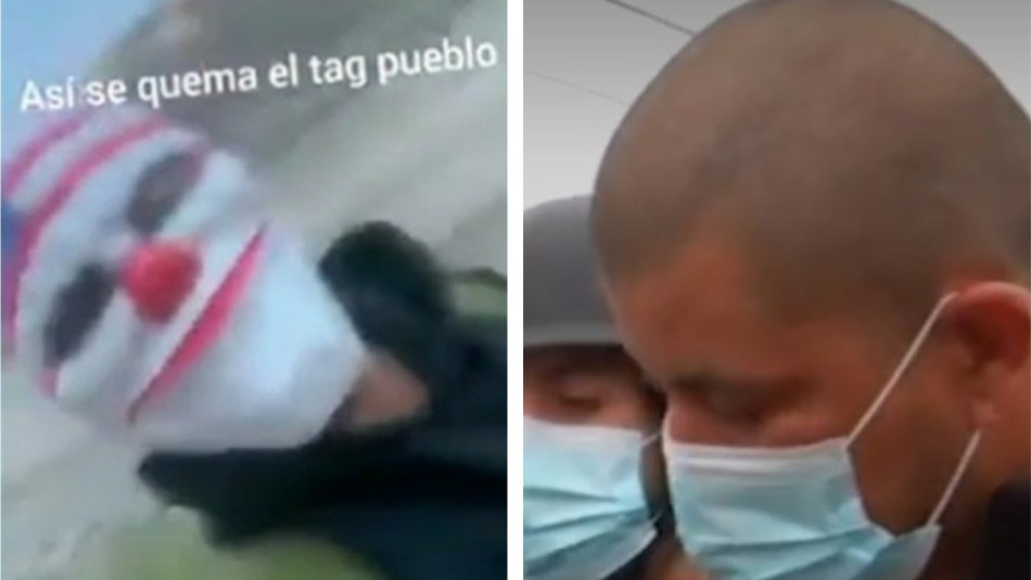 Video subido a redes sociales fue clave para detener a acusados de incendiar pórtico de TAG Video subido a redes sociales fue clave para detener a acusados de incendiar pórtico de TAG