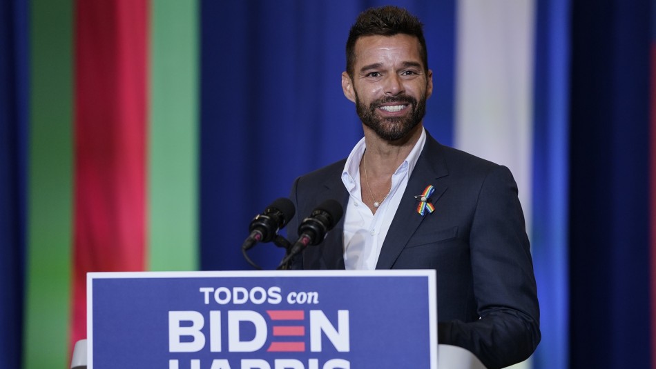 Ricky Martin revela su inclinación política: Ricky Martin revela su inclinación política: