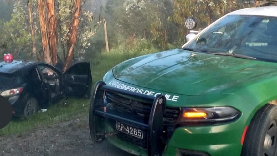 Accidente en la región de Valparaíso Joven de 16 años embarazada resulta herida en accidente: Conductor no tenía licencia