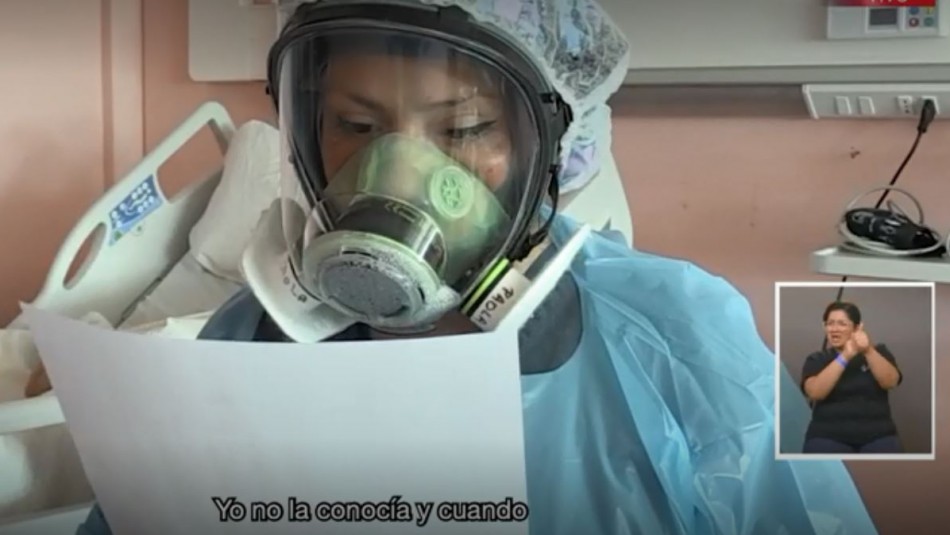 El ángel de las cartas: Paola, la técnico en enfermería que leía mensajes a pacientes Covid El ángel de las cartas: Paola, la técnico en enfermería que leía mensajes a pacientes Covid