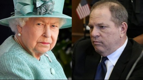 Reina Isabel II retira condecoración al exproductor estadounidense Harvey Weinstein