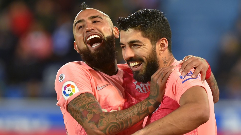 El sentido mensaje de Luis Suárez a Vidal en Instagram El sentido mensaje de Luis Suárez a Vidal: