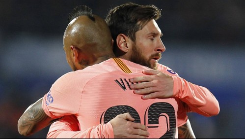 Messi se despide de Vidal tras fichar en el Inter: 'Te deseo todo lo mejor en esta nueva etapa'
