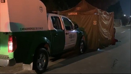 Inician investigación tras hallazgo de cadáver en Pudahuel