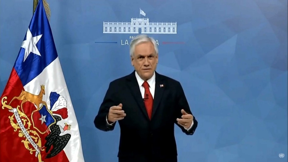 Piñera ONU derechos humanos Piñera pide ante la ONU fortalecer valores como el respeto por los Derechos Humanos