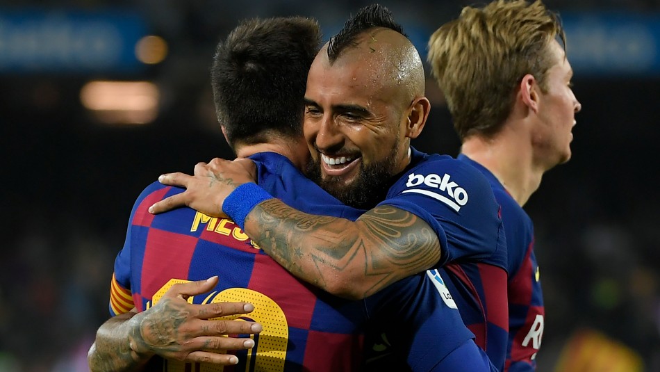 Vidal despedida Barcelona Arturo Vidal se despide del Barcelona.