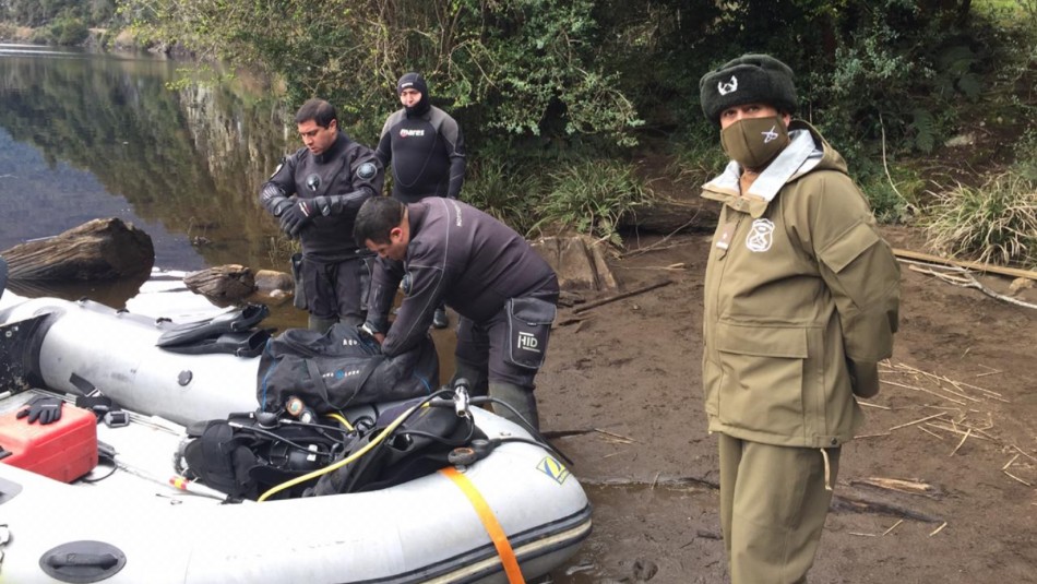 Encuentran cuerpo de joven desaparecido tras accidente en Puerto Aysén Encuentran cuerpo de joven desaparecido tras accidente en Puerto Aysén