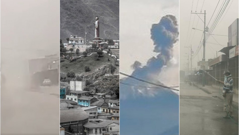 Cuatro volcanes se activan en Ecuador: Fotos y videos de las cenizas que caen en las ciudades Cuatro volcanes se activan en Ecuador: Fotos y videos de las cenizas que caen en las ciudades