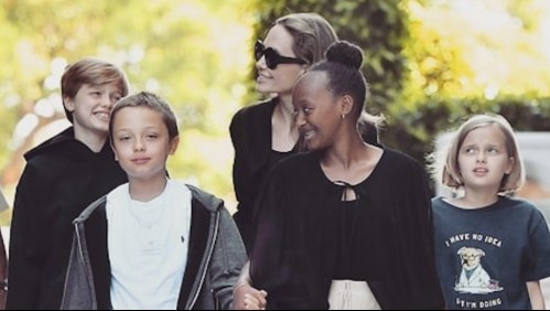 Así de grandes están las hijas de Angelina Jolie y Brad Pitt: Shiloh es la más alta