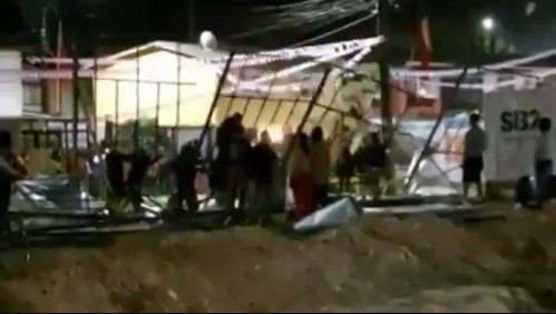 Vecinos protestan por construcción de guetos verticales en Pudahuel