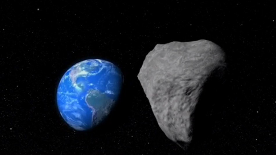 Asteroide Asteroide pasa junto a la Tierra.